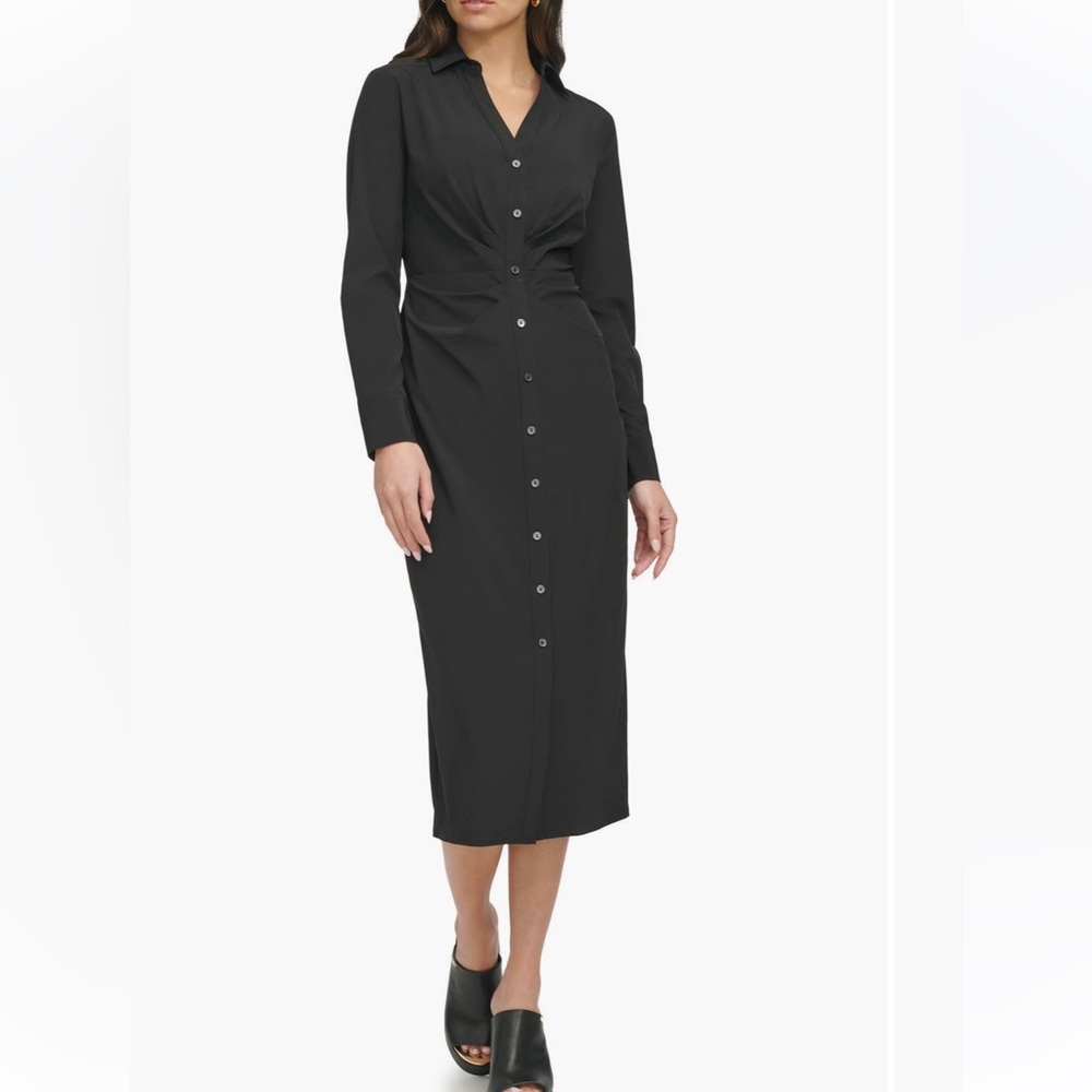 DKNY Midi shirtdress